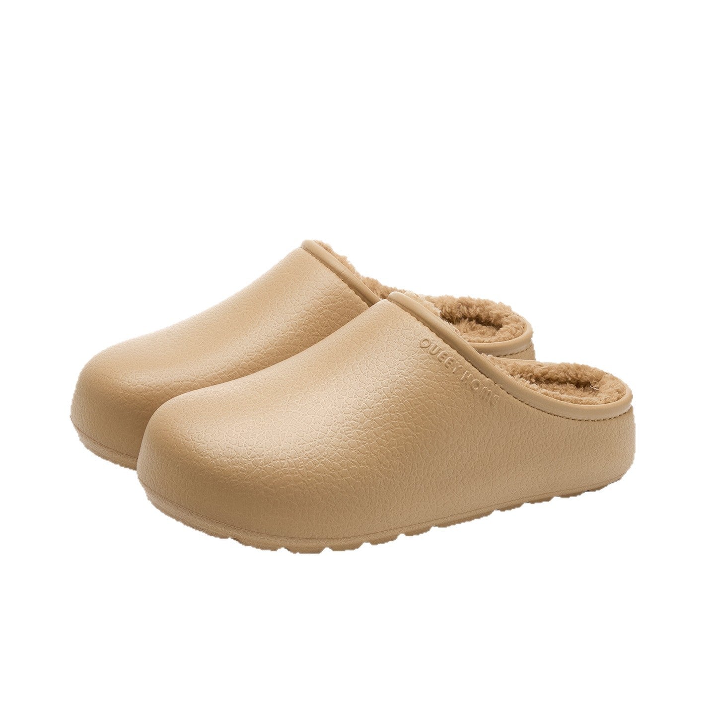 Fleece-Lined Waterproof Winter Slippers