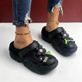 Women's Floral Platform Slippers